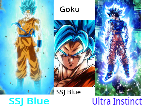 GOKU SSJ Blue or Ultra Instinct (Should know Dragon Ball Z)