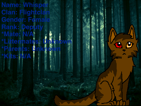 Warrior Cats RP: Dark Secrets Form