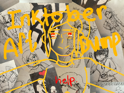 Inktober Art dumpppp