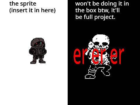 dusttale because why not (dont have anything better to do anyway,also sprite sheet in the backdrop)