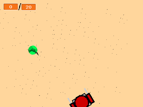 Simple shooting game