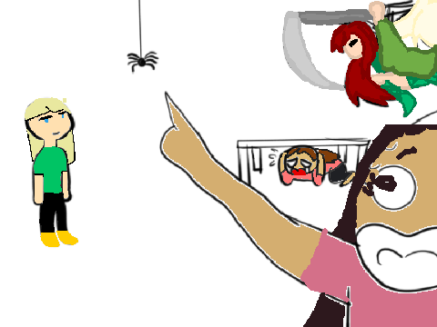 My frens when they see a spider lol