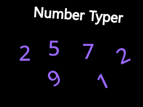 Type a number and it will say it