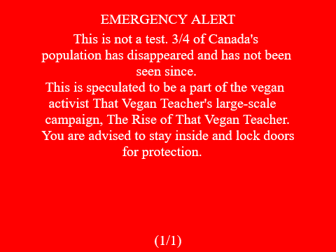 TRoTVT Prologue/AR Scenario: The Fall of Canada