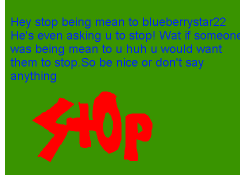 plz stop