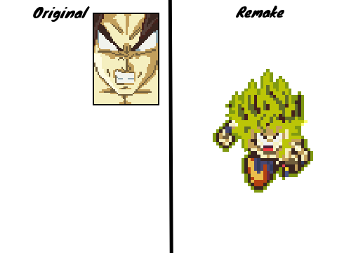False LSSJ Goku