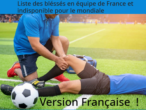 BREAKING NEWS⚽(fr)‼️La liste des blessés FFF