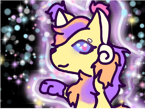 Fanart for @9rainbow tails (redo)