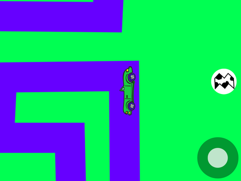 Scrolling maze