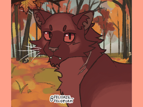 Pepperpaw ( Art + Bio For Warrior Cats Roleplay )