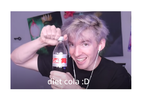 diet cola.