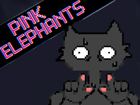 Pink Elephants || MEME || Ft. Skrunkly
