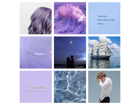 Coral x Dylan Moodboard