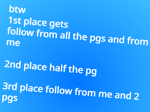 150+FOLLOWERS ANYTHING CONTEST (CLOSED)