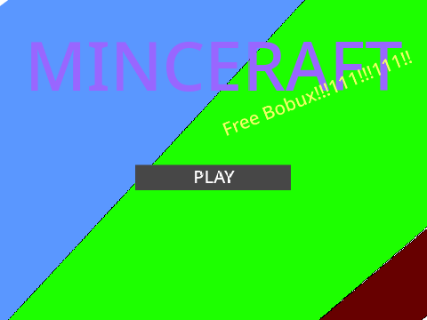 Minecraft SCRATCH startin screen anti copyright