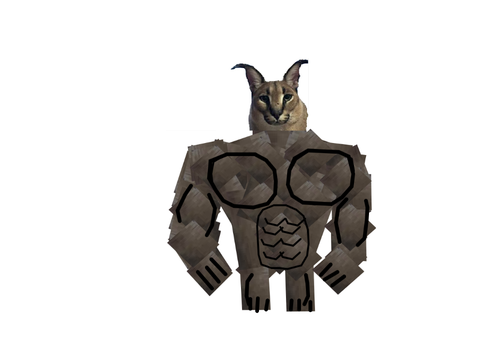 A very buff floppa