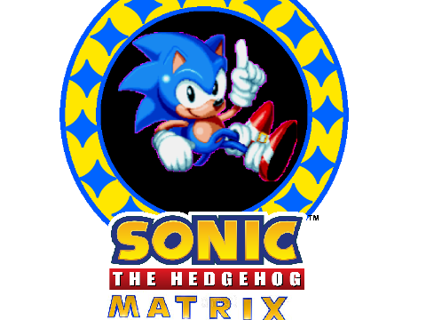 Sonic Matrix 1 Title Screen