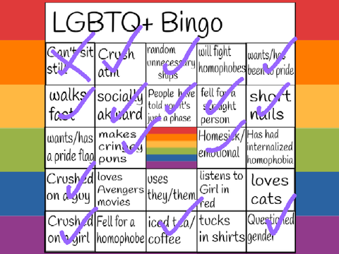 LGBTQ+bingo remix