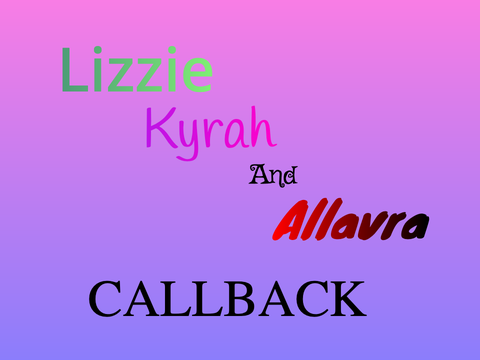 TSWOAE Callback!!!!