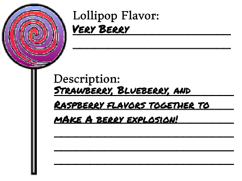 Lollipop flavor contest OPEN  remix