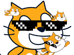 Scratch cat cool(It 's funny 2!)
