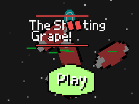 The Shooting Grape! A Pixel shooting game!