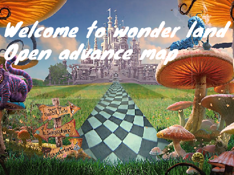 Advance open map || wonderland