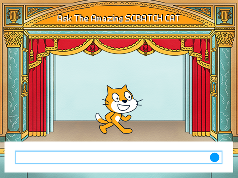TALK TO THE SCRATCH CAT!!!