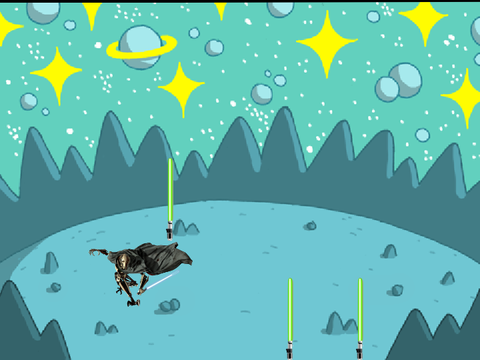 lightsaber bounce