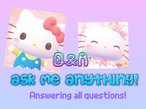 (Q&A) Ask Me Anything!
