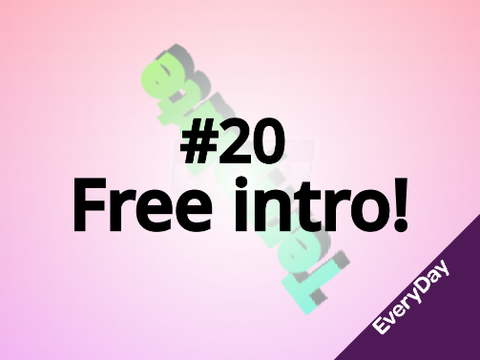 #20 Free Intro Template