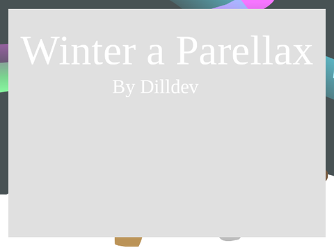Winter | A parallax 