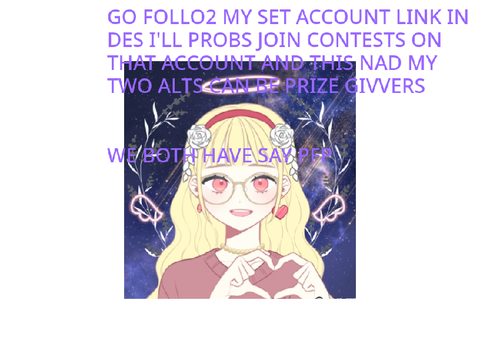 Go follow my set account 