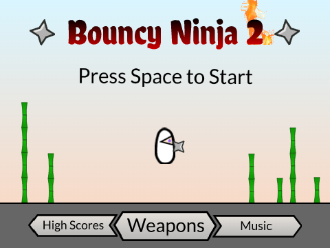 Bouncy Ninja 2 Hacked! remix