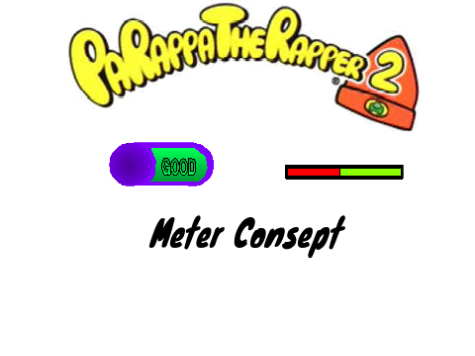 PaRappa the Rapper 2 Meter Concept 