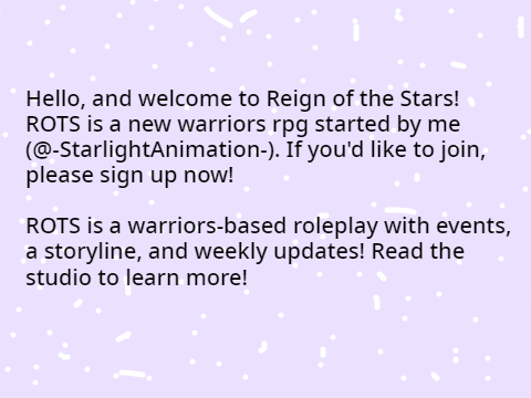 Reign of the Stars WCRP