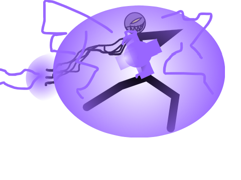 Warlock magic animation
