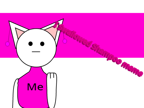 I Swallowed Shampoo meme