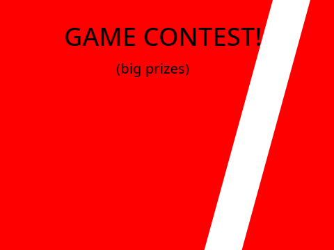 game contest (big prizes)! #games #all #trending #art #animation #music