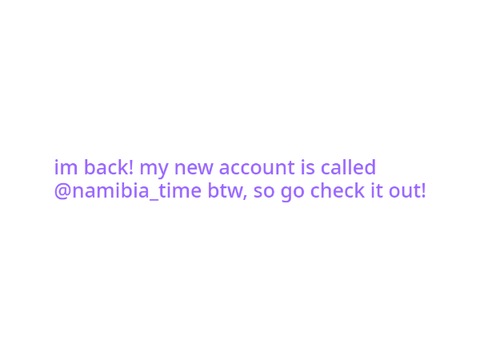 new account