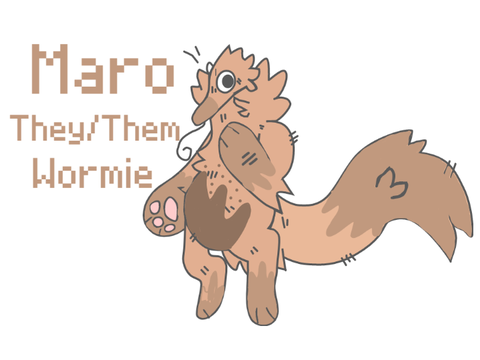 My fursona Maro <33