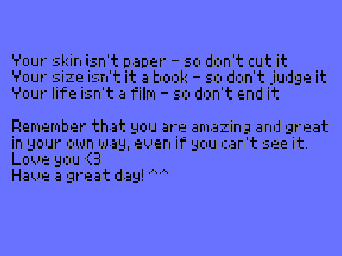 Pass it on <3