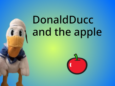 DonaldDucc and the apple FIXED my oc