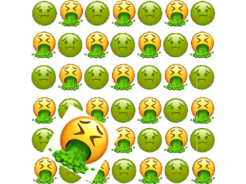 vomit emoji!!!!!