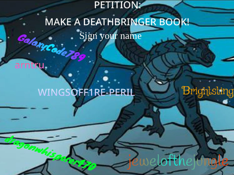 Petition: make a Deathbringer book (Wings of Fire) remix remix remix remix remix