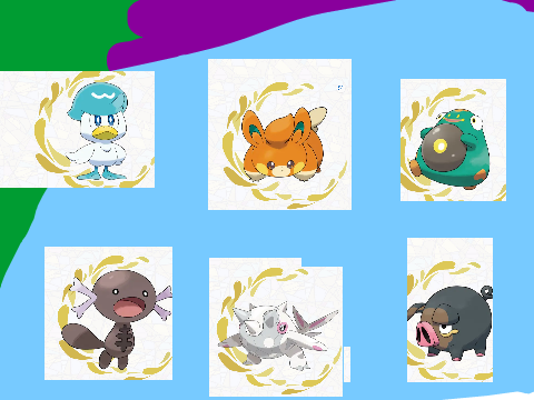 My Pokemon Scarlet and Violet Team