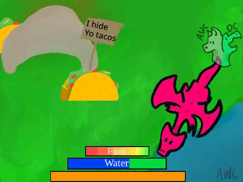 Dragons LOVE tacos!