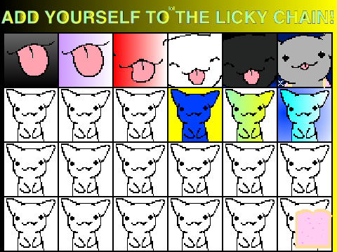 Add Yourself to the Licky Chain!  remix remix