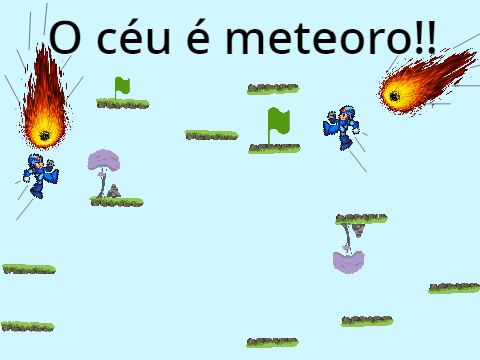 O céu é meteoro. BY MatrixPedro