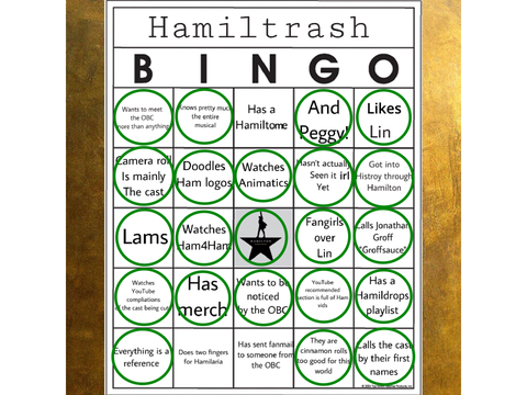 Hamilton Bingo